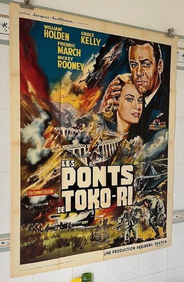 The bridge at Tokyo-Ri (1954 RR1961) - 120x160 cm - Grace