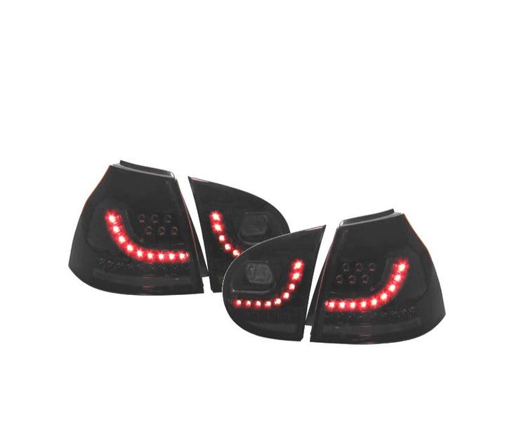 FEUX ARRIÈRE VOLKSWAGEN VW GOLF 5 03-08 LED FOND NOIR, Autos : Pièces & Accessoires, Éclairage, Envoi