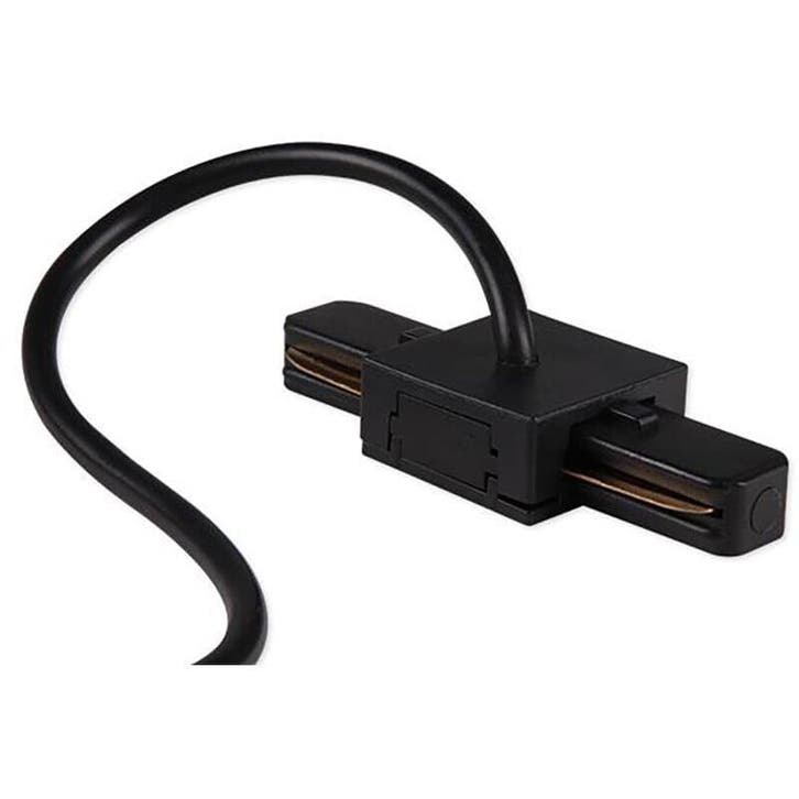 Zwarte Spanningsrail Voedingsconnector - Ideaal voor LED lam, Huis en Inrichting, Lampen | Overige, Nieuw, Verzenden