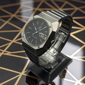 Omega - Seamaster Quartz Day-Date (Octagonal Bezel) -, Bijoux, Sacs & Beauté, Montres | Hommes