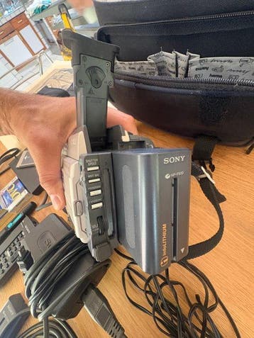 Sony DCR-TRV900E MiniDV 3CCD-camcorder – tas, voeding,