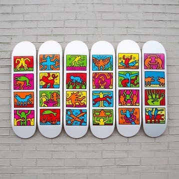 Keith Haring (after) - Retrospect 1939, Antiquités & Art
