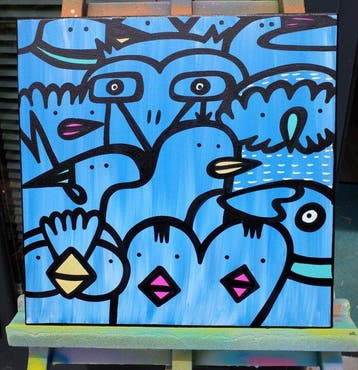 Kev Munday - Cool Blue Birds