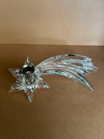 Swarovski - Beeldje - Kandelaar Komeet - Kristal