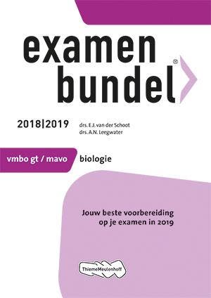 Examenbundel vmbo-gt/mavo Biologie 2018/2019 9789006429145, Verzenden, A.N. Leegwater