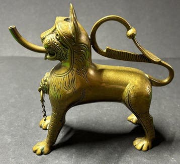 Aquamanile - Brons of koper