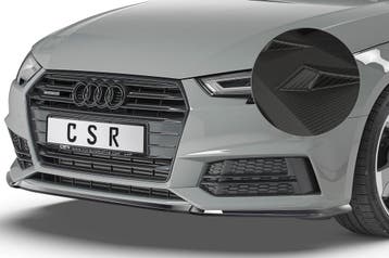 Cup spoilerlip met ABE voor Audi A4 B9 8W S-Line / S4 B9 8W, Auto-onderdelen, Verzenden, Nieuw