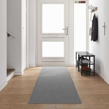 vidaXL Tapijt Loper Lichtgrijs 80 x 500 cm 100%, Verzenden