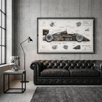 Artxlife - Senna Lotus 98T Jonh Player Special Technical, Nieuw