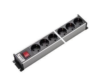 Martin Kaiser Power Strip 10-weg 45 graden aardlekschakelaar, Doe-het-zelf en Bouw, Verzenden, Nieuw