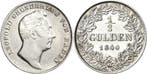 1/2 Gulden 1840, Baden-durlach Carl Leopold Friedrich 183..., Verzenden, België