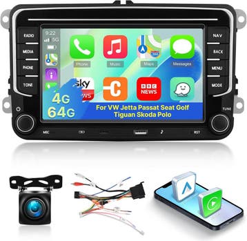 VW CarPlay Radio 4GB RAM | Retour deal | 30% korting, Verzenden, Nieuw