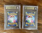 Pokémon - 2 Graded card - Pikachu 020/MP Carte promo,