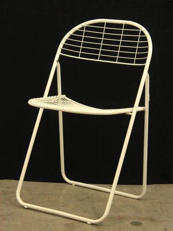 IKEA - Niels Gammelgaard - Stoel - Åland - Metaal - Vintage