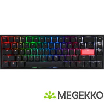 Ducky One 2 SF RGB Zwart Cherry MX Blue, Verzenden