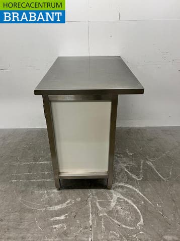 Armoire de travail en acier inoxydable, 4 portes, Verzenden