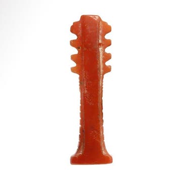 Oud-Egyptisch agaat Djed-pijler talisman