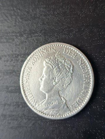 Nederland. Wilhelmina. 1 Gulden 1910, Zeldzaam