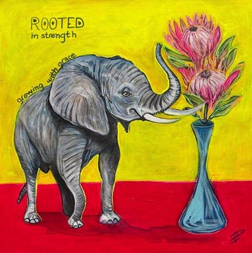 Luca Domiro - A Mothers Legacy (Elephant) - Original