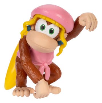 World of Nintendo Mini Figure Dixie Kong 6 cm, Ophalen of Verzenden, Nieuw