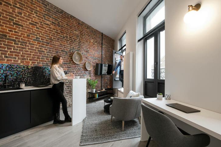 Appartement en Rue Saint-Josse, Saint-Josse-ten-Noode, Immo, Appartementen en Studio's te huur