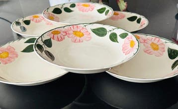 Villeroy & Boch - Assiette (6) - wild rose - Porcelaine