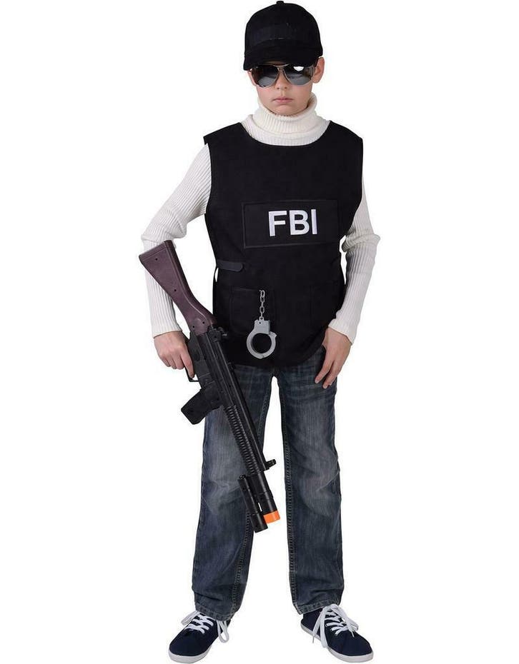 FBI vest voor kinderen, Hobby en Vrije tijd, Feestartikelen, Ophalen of Verzenden