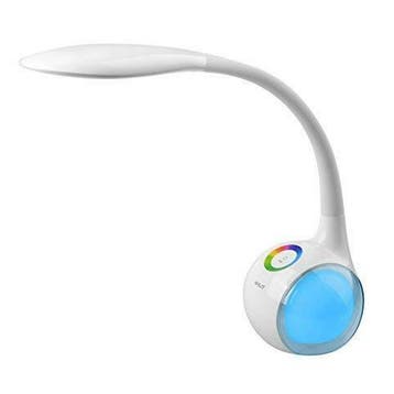 LED Bureaulamp Design Wit en Kleur - Touch, Verzenden