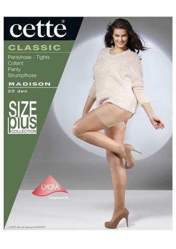 Cette Panty Madison 20 denier maat 44/46, Verzenden