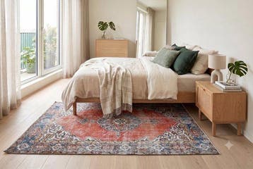 Klassiek vintage - Vloerkleed - 210 cm - 115 cm - met, Huis en Inrichting, Nieuw