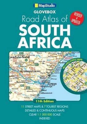 Glovebox road atlas of South Africa 9781770267060 Map Studio, Verzenden, Map Studio