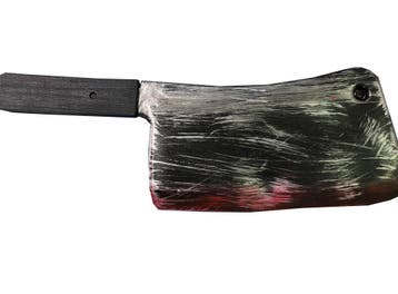 Bloederige Slagersmes 42cm, Verzenden, Nieuw