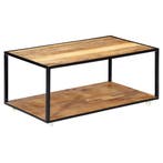 vidaXL Salontafel 90x50x40 cm massief gerecycled hout, Huis en Inrichting, Tafels | Salontafels, Verzenden, Nieuw