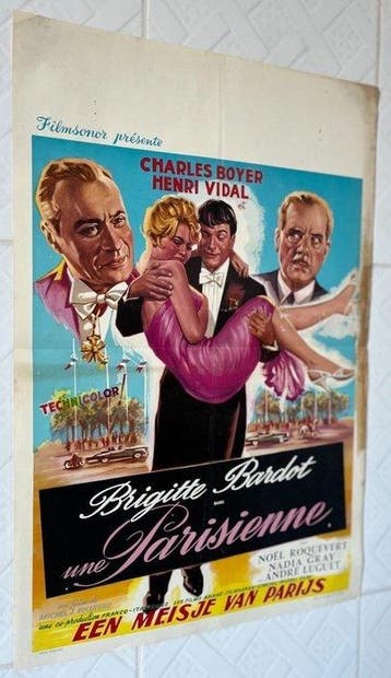 Brigitte Bardot - Une parisienne (1957) - Original Belgian