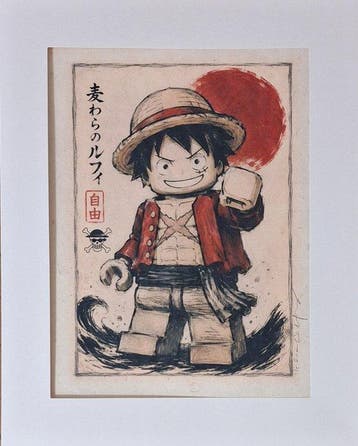 Emma Wildfang - One Piece Luffy - Lego inspired Series, Nieuw