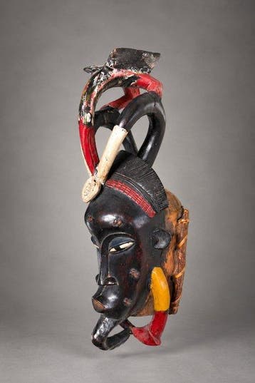 Vogelmasker – Ivoorkust – halverwege de twintigste eeuw -