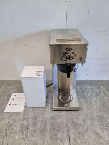 RVS Zorro Koffiemachine Koffieautomaat 230V Horeca, Ophalen of Verzenden