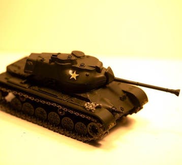 Solido, Dinky Toys - Voiture miniature (2) - Tank Patton, Nieuw