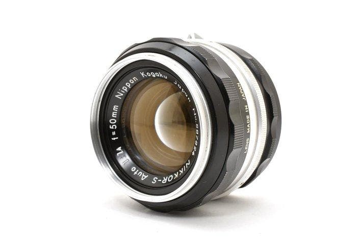 Nikon Nikkor-S Auto 1.4/50mm non Ai | Prime lens, Audio, Tv en Foto, Fotocamera's Analoog