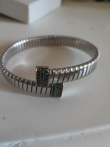 Bracelet - 18 carats Or blanc Diamant (Naturelle) - Diamant, Bijoux, Sacs & Beauté