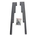 V8 Aluminium Finned bougiekabel geleiders zwart, Ophalen of Verzenden