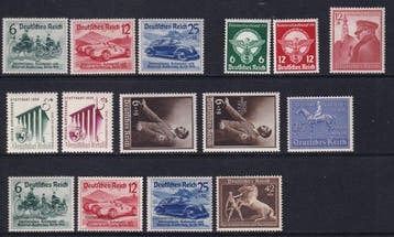 Empire allemand 1939 - Volume. - Michel: 686/738,Z738/739