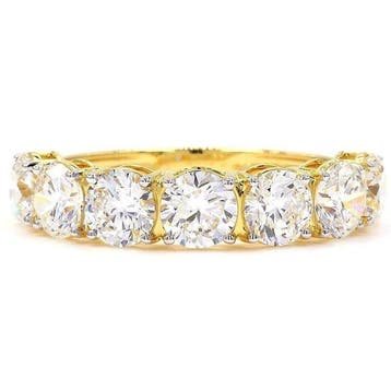 Zonder minimumprijs - Ring - 14 karaat Geel goud - 2.74ct., Nieuw