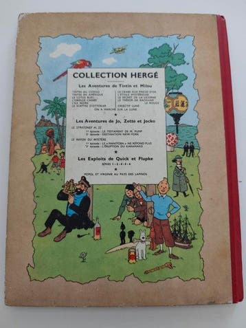Tintin T17 - On a marché sur la lune (B11) - C - 1 Album -
