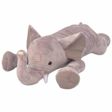 vidaXL Knuffelbeest olifant XXL 120 cm, Kinderen en Baby's, Speelgoed | Knuffels en Pluche, Verzenden, Nieuw
