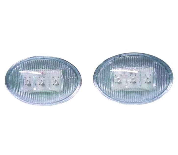 CLIGNOTANTS LATÉRAUX LED POUR OPEL FOND CHROMÉ, Auto-onderdelen, Verlichting, Verzenden