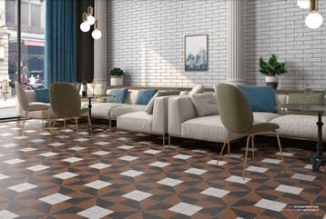 Icart 22.3x22.3 Decor / Design Tegel ( Keramisch ) /, Doe-het-zelf en Bouw, Tegels, Ophalen of Verzenden, Nieuw