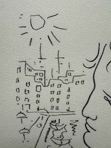 Jean Cocteau (1889-1963) - Un été à la plage