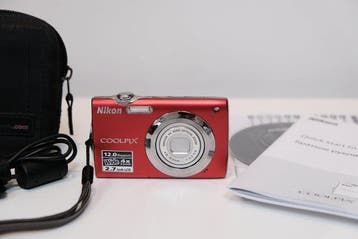 Nikon S3000 Digitale compact camera, Audio, Tv en Foto, Fotocamera's Digitaal, Nieuw