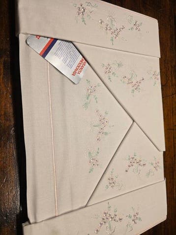 Drap de lit (4) - 280 cm - 240 cm - anciens trousseaux, Antiquités & Art